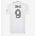 Tanie Strój piłkarski AC Milan Olivier Giroud #9 Koszulka Wyjazdowej dla damskie 2023-24 Krótkie Rękawy